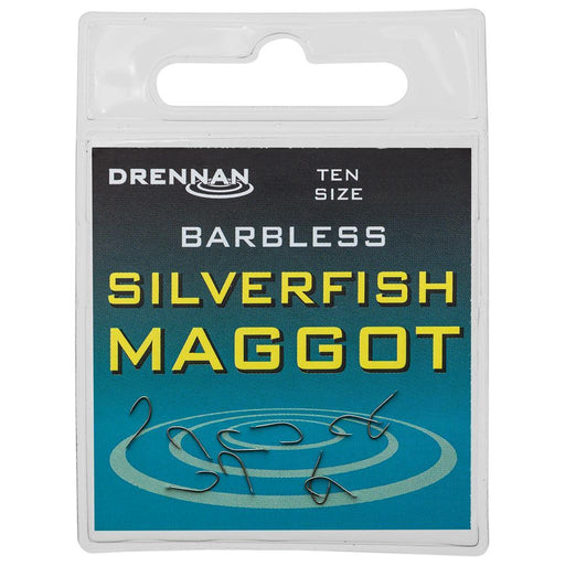 Drennan Barbless Silverfish Maggot Hook - Lobbys Tackle