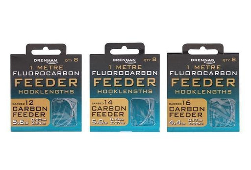 Drennan Carbon Feeder Fluorocarbon Feeder Rig - Lobbys Tackle