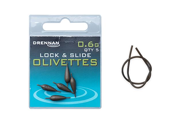 Drennan Lock and Slide Olivettes - Lobbys Tackle