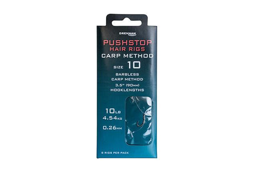 Drennan Pushstop Hair Rigs Carp Method - Lobbys Tackle