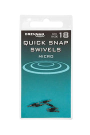 Drennan Quick Snap Swivels - Lobbys Tackle