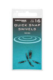 Drennan Quick Snap Swivels - Lobbys Tackle