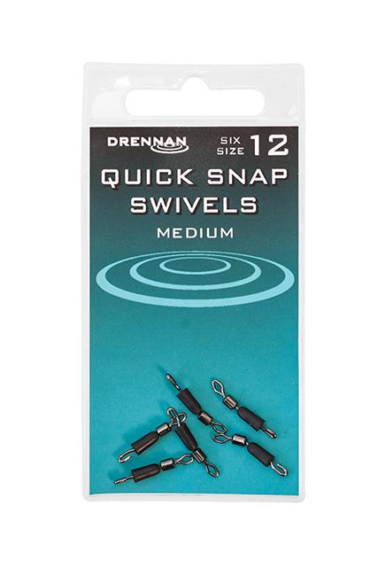 Drennan Quick Snap Swivels - Lobbys Tackle