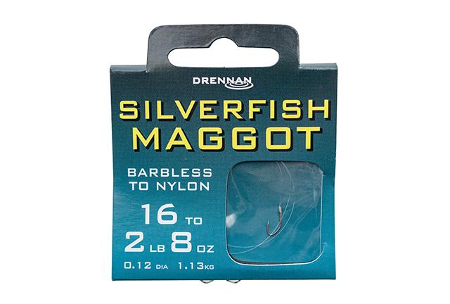 Drennan Silverfish Maggot Hooks To Nylon - Lobbys Tackle