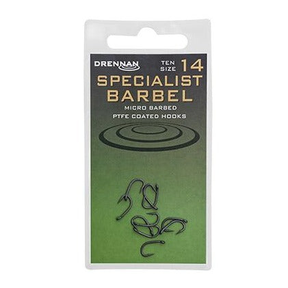 Drennan Specialist Barbel Hooks - Lobbys Tackle
