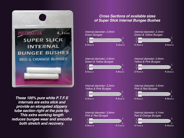 Drennan Super Slick Internal Bungee Bushes - Lobbys Tackle