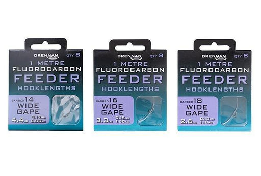 Drennan Wide Gape Fluorocarbon Feeder Rig - Lobbys Tackle