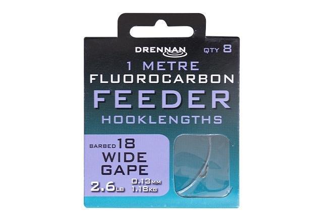 Drennan Wide Gape Fluorocarbon Feeder Rig - Lobbys Tackle