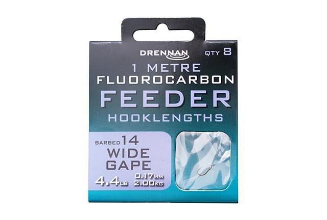 Drennan Wide Gape Fluorocarbon Feeder Rig - Lobbys Tackle