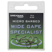 Drennan Wide Gape Specialist Hooks - Lobbys Tackle
