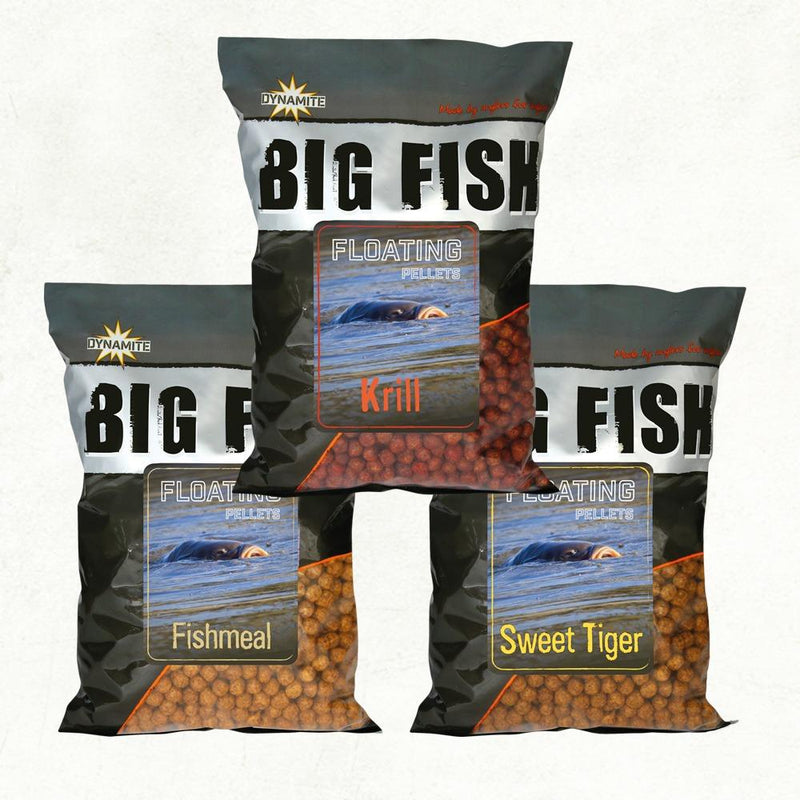 Dynamite Baits Big Fish Floating Feed Pellets - Lobbys Tackle