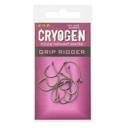 ESP Cryogen Grip Rigger Hooks - Lobbys Tackle