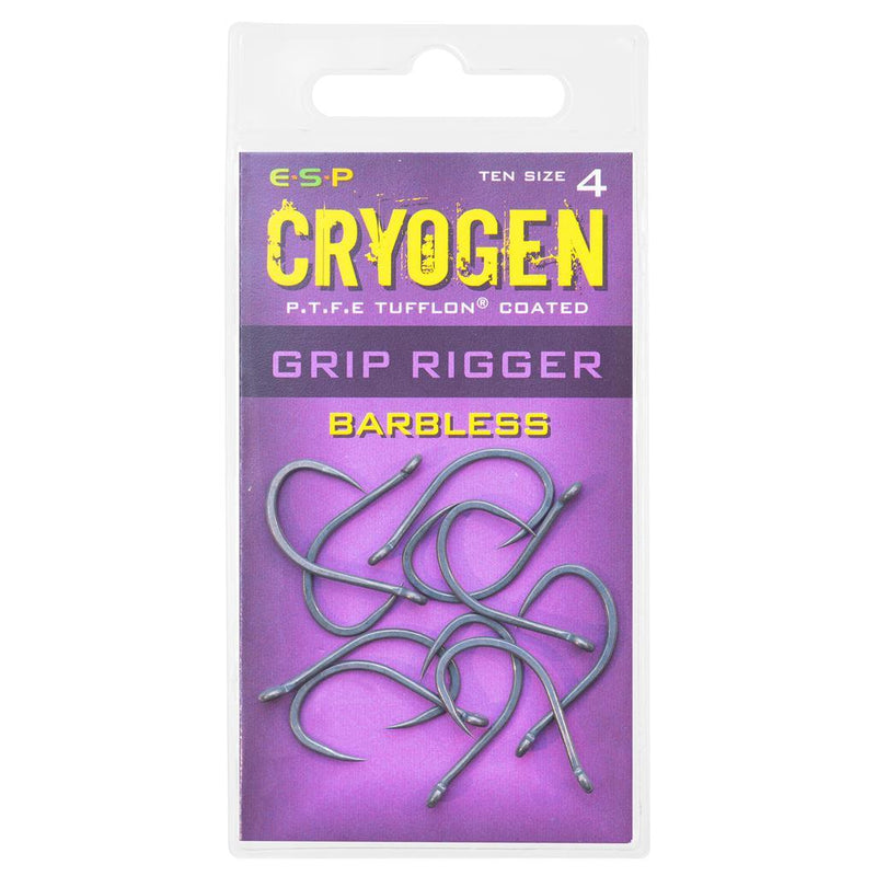 ESP Cryogen Grip Rigger Hooks - Lobbys Tackle
