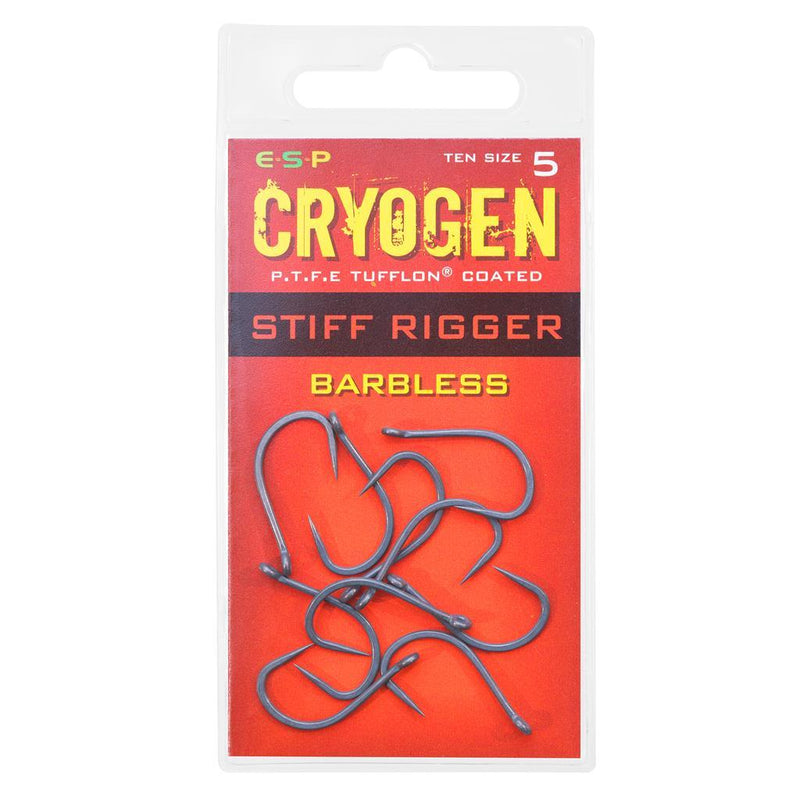 ESP Cryogen Stiff Rigger Hooks - Lobbys Tackle