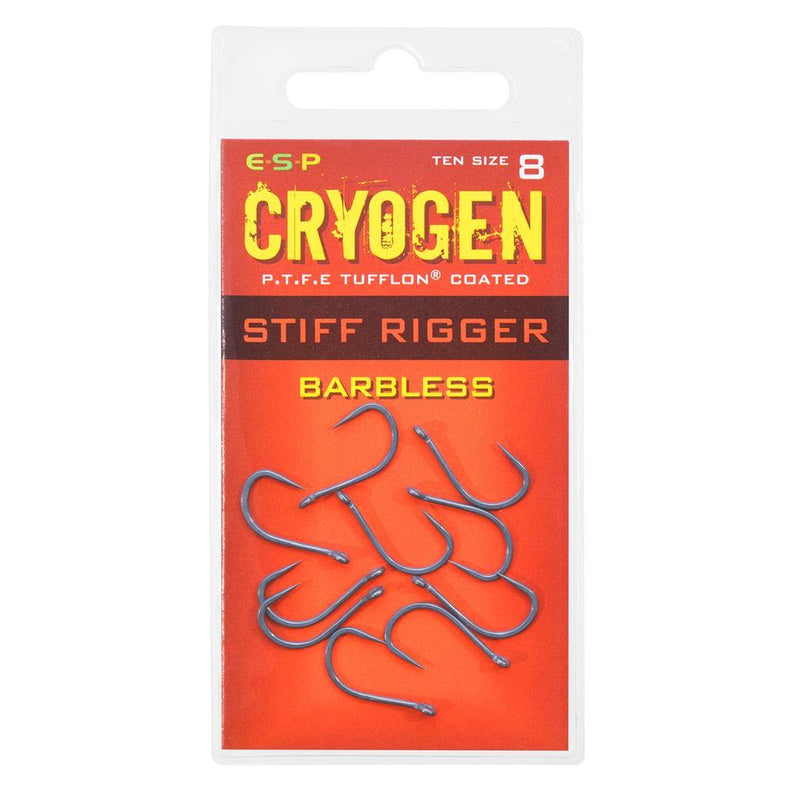 ESP Cryogen Stiff Rigger Hooks - Lobbys Tackle