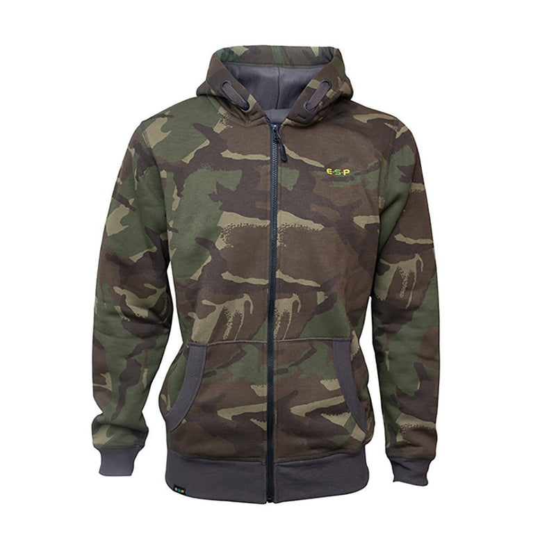 ESP Full Zipped Camo Hoody - Lobbys Tackle