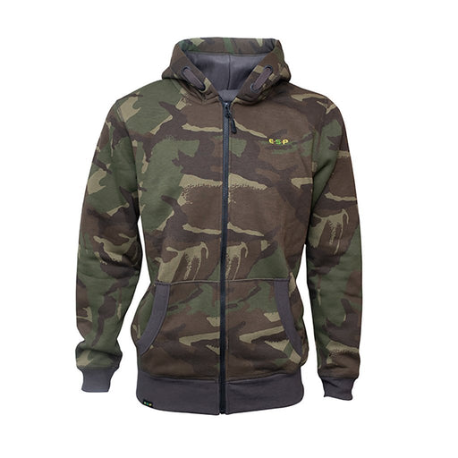 ESP Full Zipped Camo Hoody - Lobbys Tackle