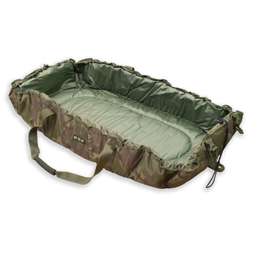 The ESP Quickdraw Unhooking Mat features a clever design that transforms from a flat mat to a secure cradle in seconds.
