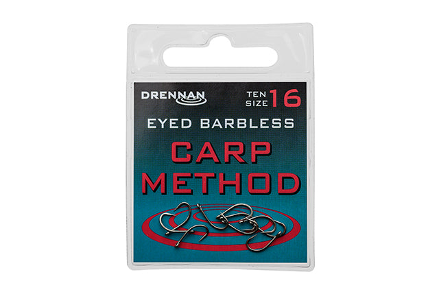 Drennan Eyed Barbless Carp Method Hooks