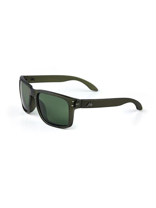 Fortis Bays Junglist Green Lens Polarised Sunglasses - Lobbys Tackle