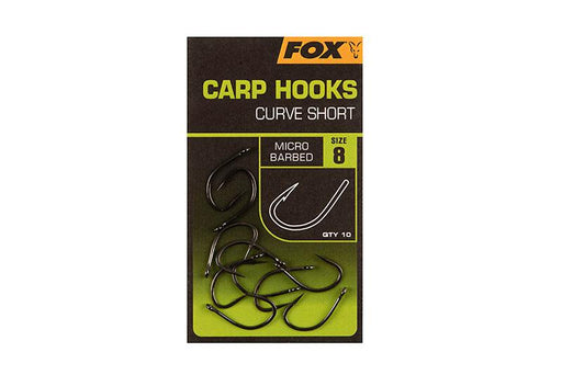 Fox Carp Hooks Curve Shank Short - Lobbys Tackle