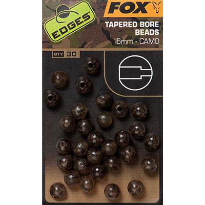 Fox EDGES Camo Tapered Bore Bead 6mm - Lobbys Tackle