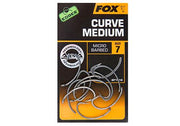 Fox Edges Curve Medium Hooks - Lobbys Tackle