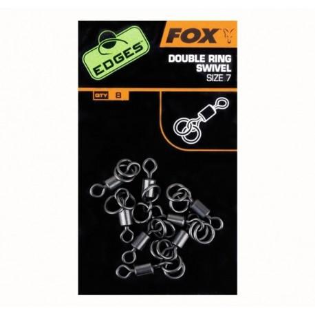 Fox Edges Double Ring Swivel - Lobbys Tackle