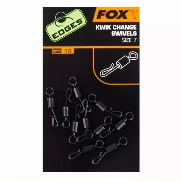 Fox Edges Kwik Change Swivels - Lobbys Tackle