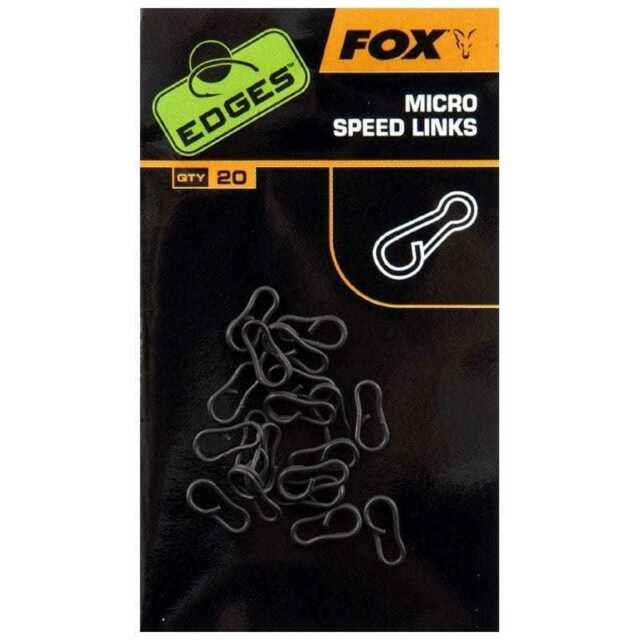 Fox Edges Micro Speed Links x 20 pcs - Lobbys Tackle