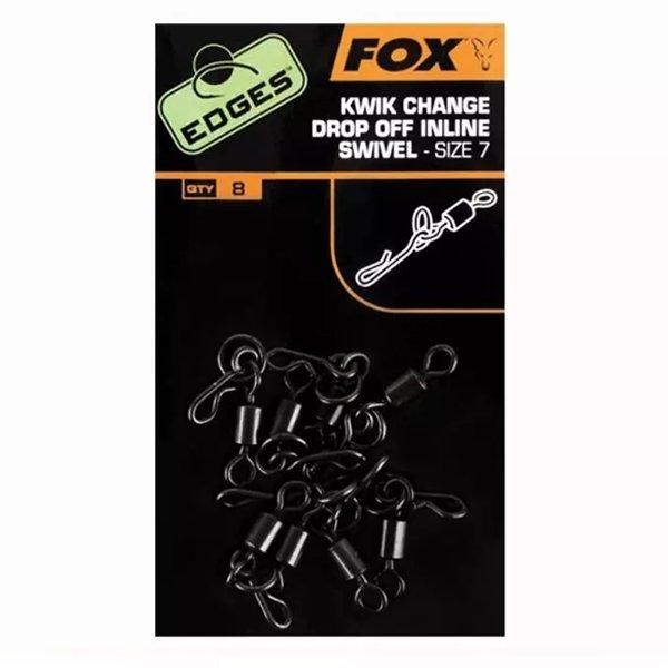 Fox Edges Quick Change Inline Swivel - Lobbys Tackle