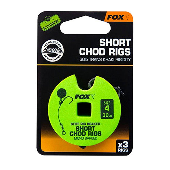 Fox Edges Short Chod Rigs - Lobbys Tackle