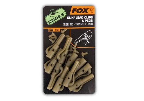 Fox EDGES™ Slik® Lead Clip + Pegs - Lobbys Tackle