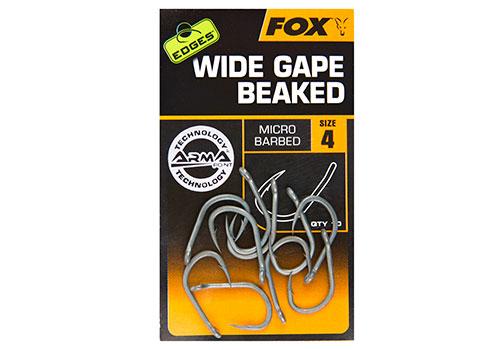 Fox Edges Wide Gape Beaked Hooks - Lobbys Tackle