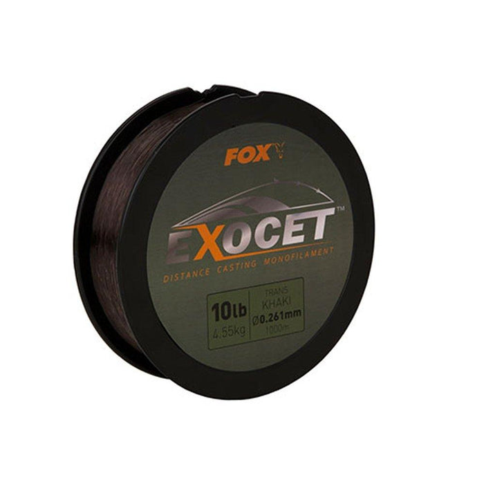 Fox Exocet Mono Trans Khaki 1000m - Lobbys Tackle