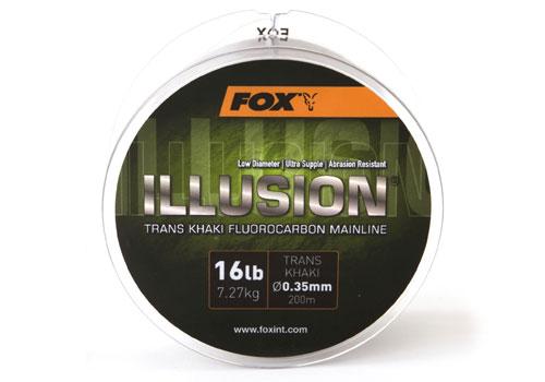 Fox Illusion Trans Khaki Fluorocarbon - Lobbys Tackle
