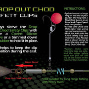 Gardner Drop Out Chod Safety Clips - Lobbys Tackle