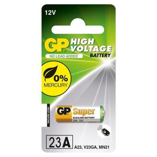 GP Super Alkaline Battery 23AE 12V High Voltage GP23AE - Lobbys Tackle
