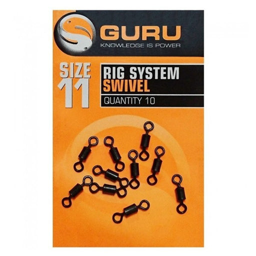 Guru Size 11 Micro Rig System Swivels - Lobbys Tackle