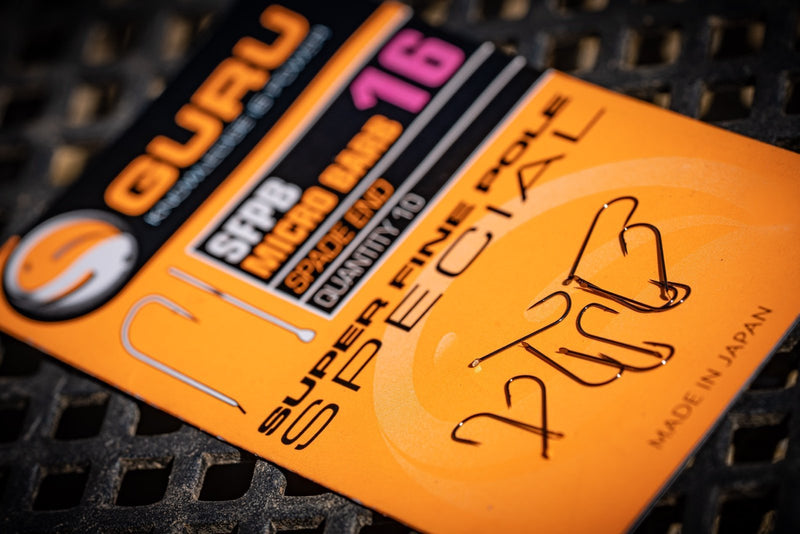 Guru Super Fine Pole Micro Barbed Hooks - Lobbys Tackle