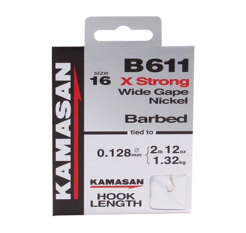 Kamasan B611 Hooks to Nylon - Lobbys Tackle