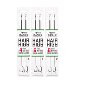 Korda Basix Wide Gape Ready Tied Hair Rigs - Lobbys Tackle