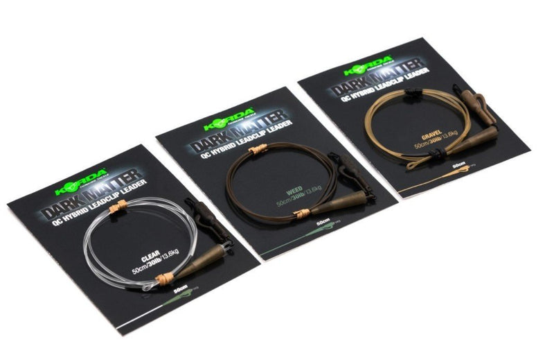 Korda Dark Matter Leader QC Hybrid Clip - Lobbys Tackle