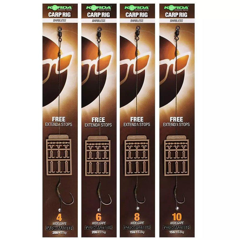 Korda Dark Matter Ready Tied Rig - Lobbys Tackle