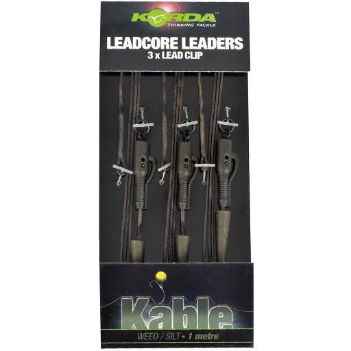 Korda Hybrid Lead Clip Leadcore Leader - Lobbys Tackle