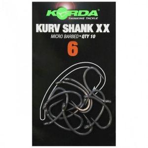 Korda Kurv Shank XX Barbed Hooks - Lobbys Tackle