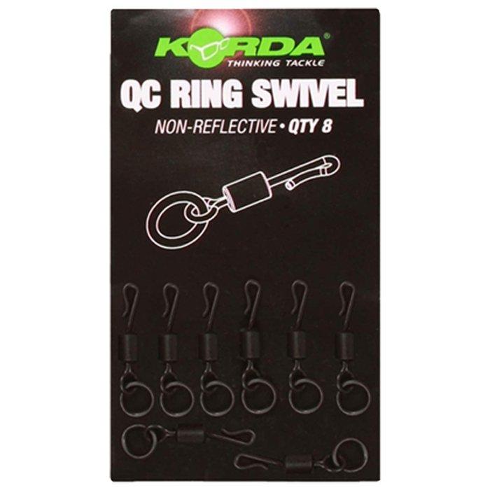 Korda Quick Change Ring Swivel - Lobbys Tackle