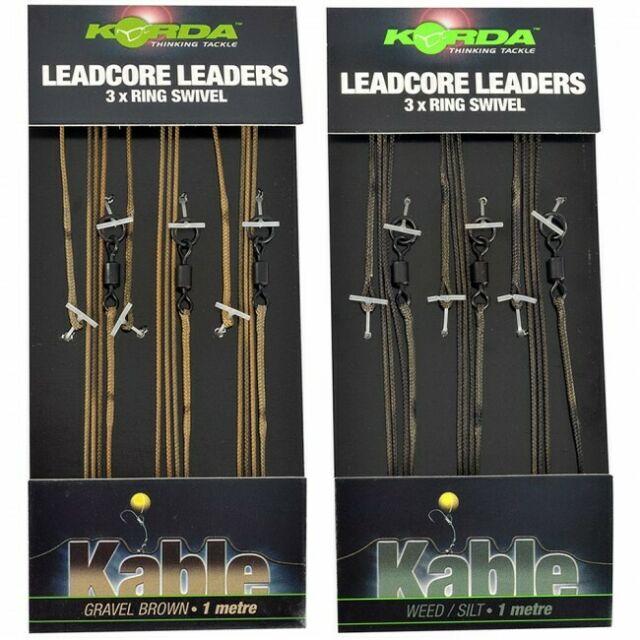 Korda Ring Swivel Leadcore Leader - Lobbys Tackle