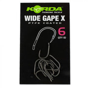 Korda Wide Gape X Hooks - Lobbys Tackle