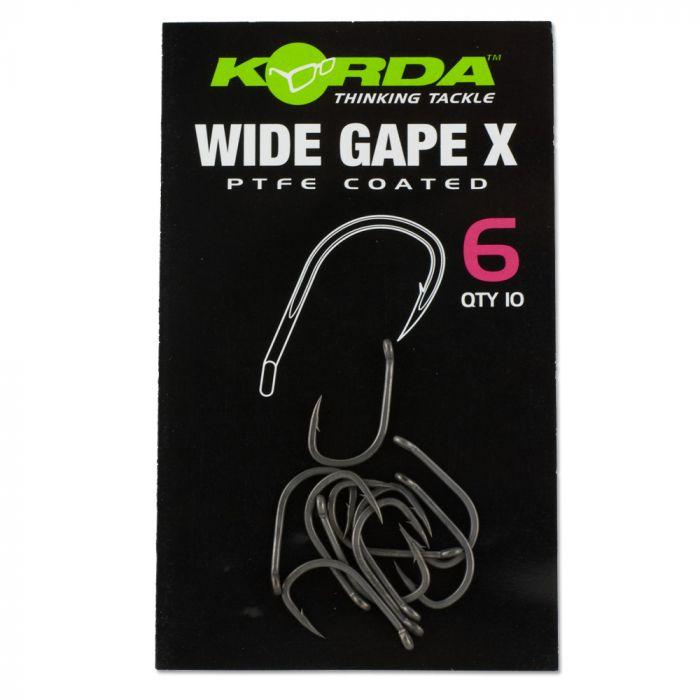 Korda Wide Gape X Hooks - Lobbys Tackle